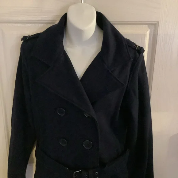 Peacoat - Old Navy brand peacoat, Navy color, size large - Picture 3 of 14